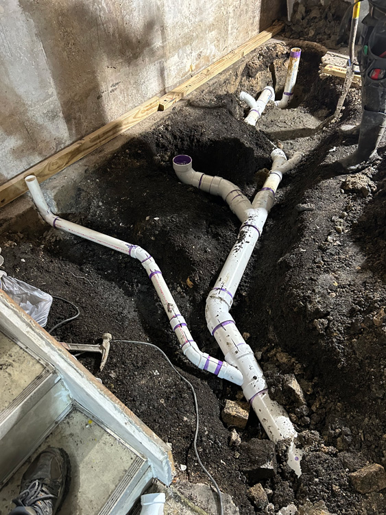 Plumbing work in Chicago by Ortega Construction